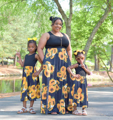 Sunflower Maxi Dress