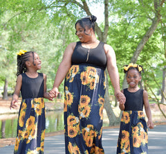 Sunflower Maxi Dress