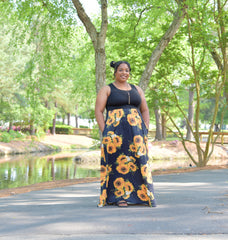 Sunflower Maxi Dress